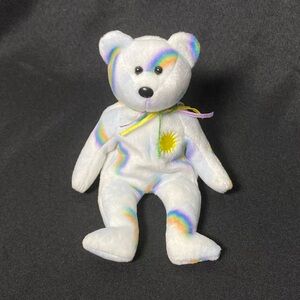 Vintage 2001 Cheery The Rainbow Teddy Bear Ty Beanie Baby